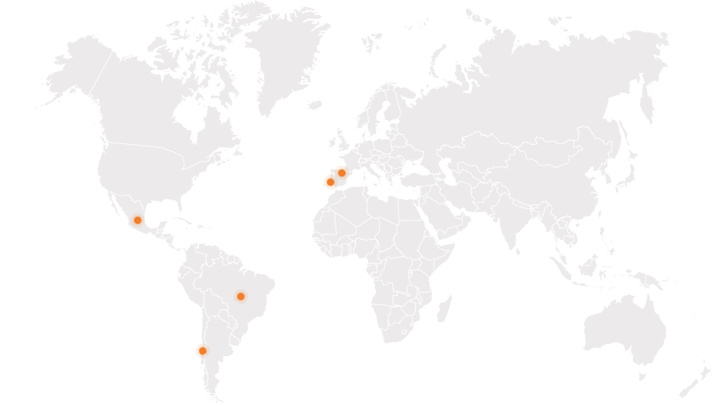 Mapa de atuação da ElectraClean